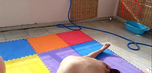  Naked yoga Naked gymnastics Nude Yoga PART 2